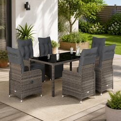 7 Piece Outdoor Bistro Set Specifications and Features