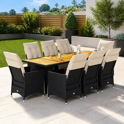 9 Piece Bistro Dining Set: Specs and Features