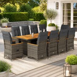 11 Piece Outdoor Bistro Set: Specifications and Details