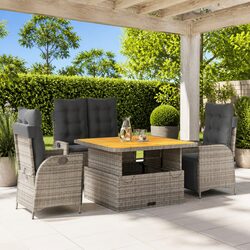 4 Piece Garden Dining Set: Specifications & Features