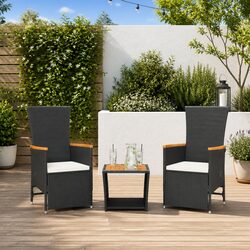 Specifications for the 3-Piece Garden Dining Set