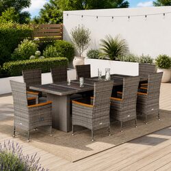 9-Piece Garden Dining Set Specifications and Features