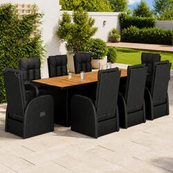 9-Piece Outdoor Dining Set: Specs and Details