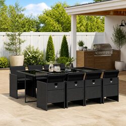 9 Piece Outdoor Dining Set: Specifications and Features