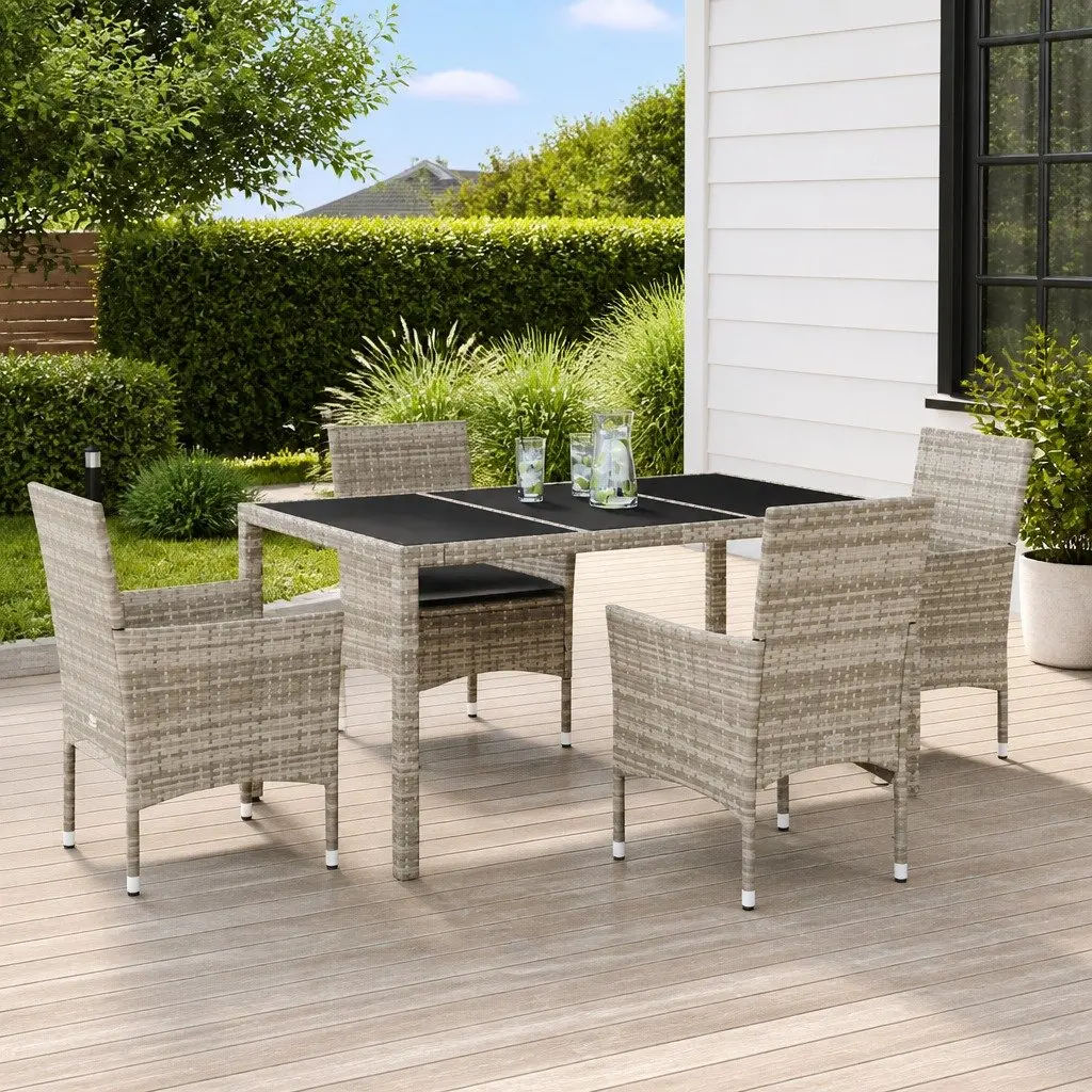 5 Piece Garden Dining Set