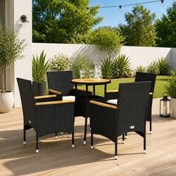 5 Piece Garden Dining Set: Specifications and Features