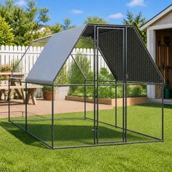 Specifications for Chicken Cage 2x4x2m Galvanised Steel