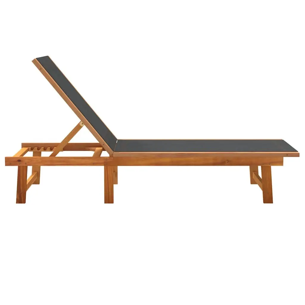 2 pcs Adjustable Backrest Sun Loungers