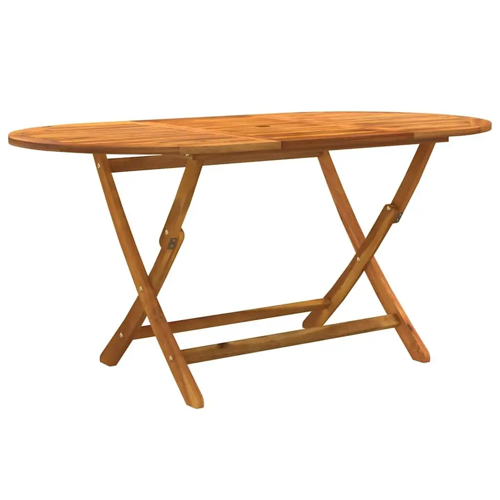 9 Piece Garden Dining Set Outdoor Use Acacia Wood Textilene