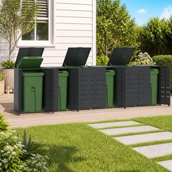 Specifications of 6-Bin Wheelie Bin Storage Enclosure