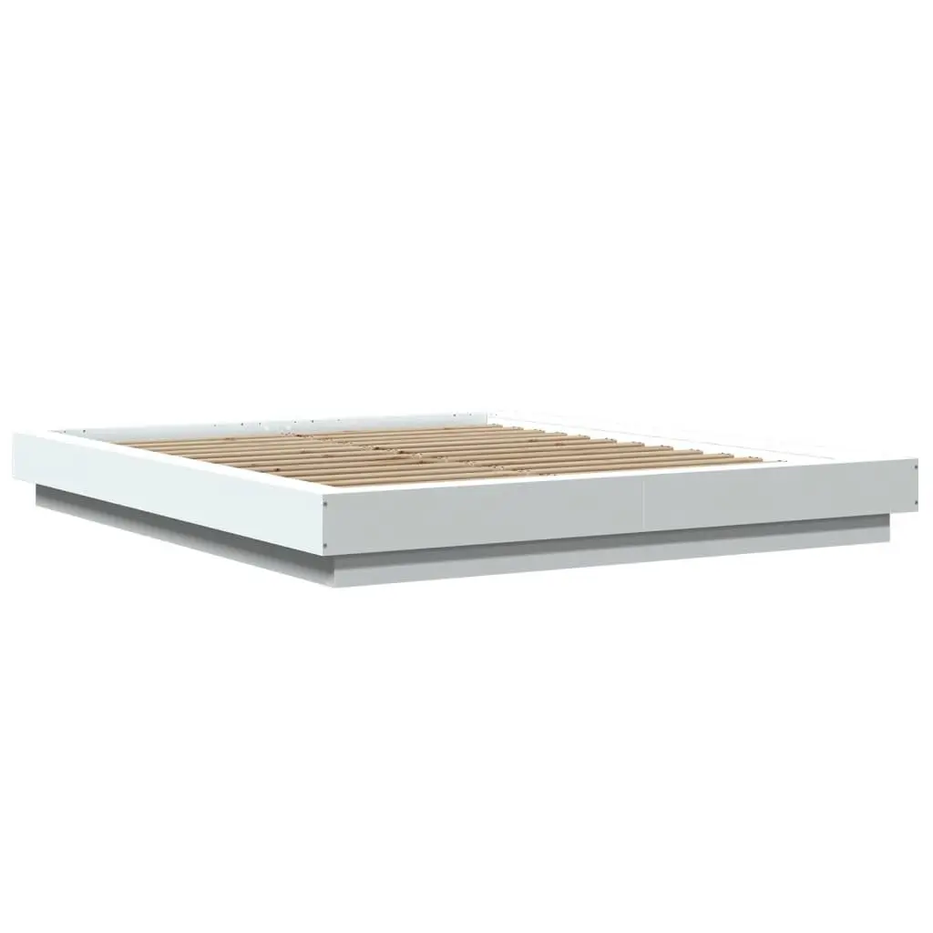 White Bed Frame 150x200 cm