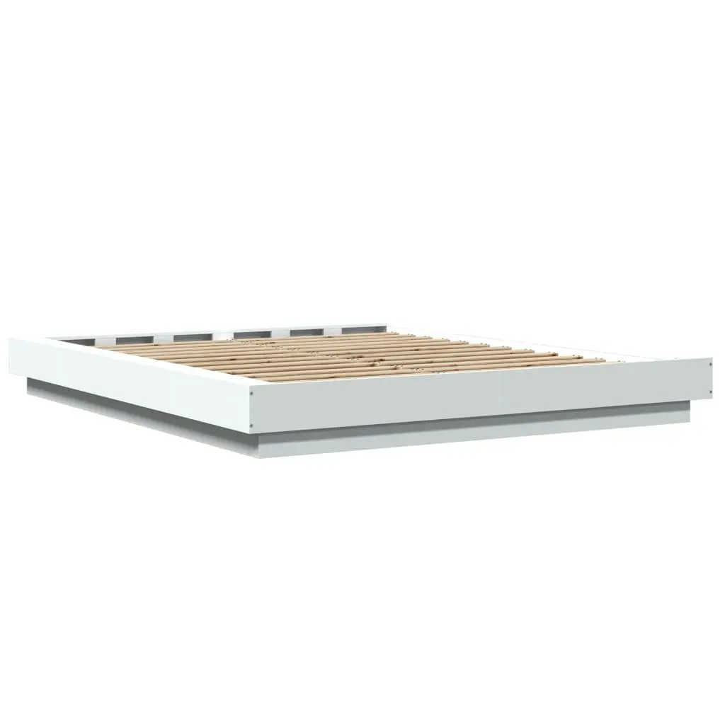 White Bed Frame 150x200 cm