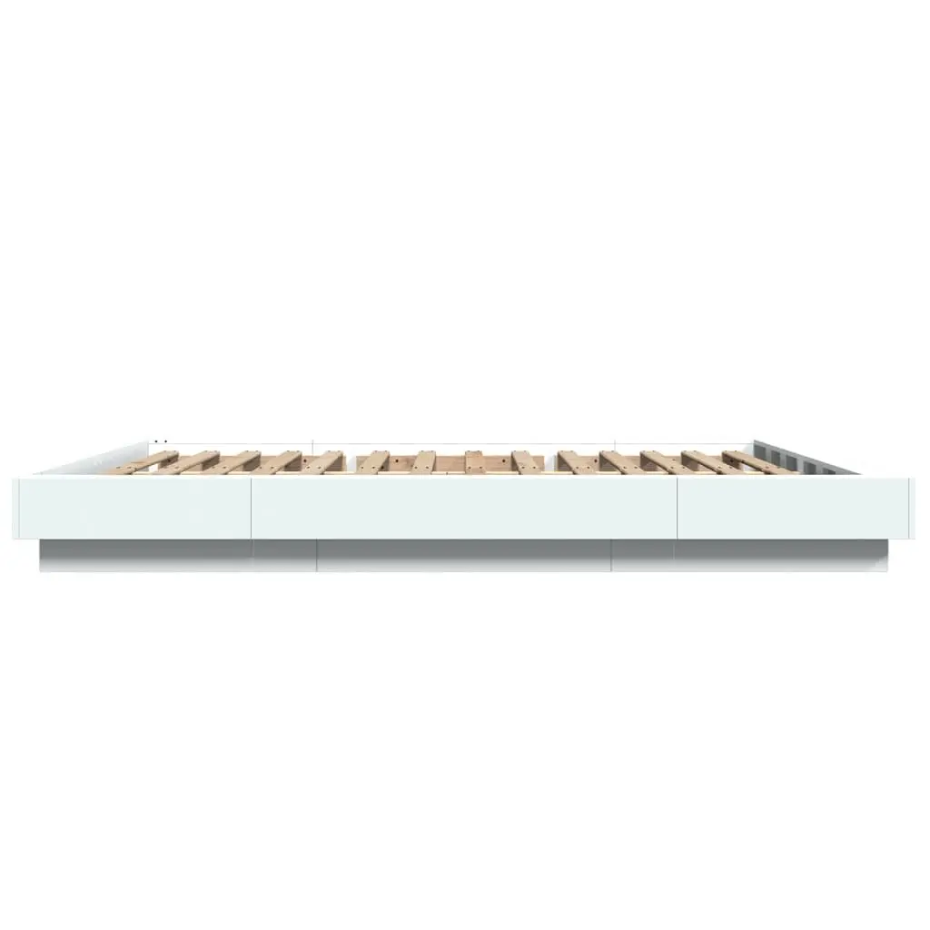 White Bed Frame 150x200 cm