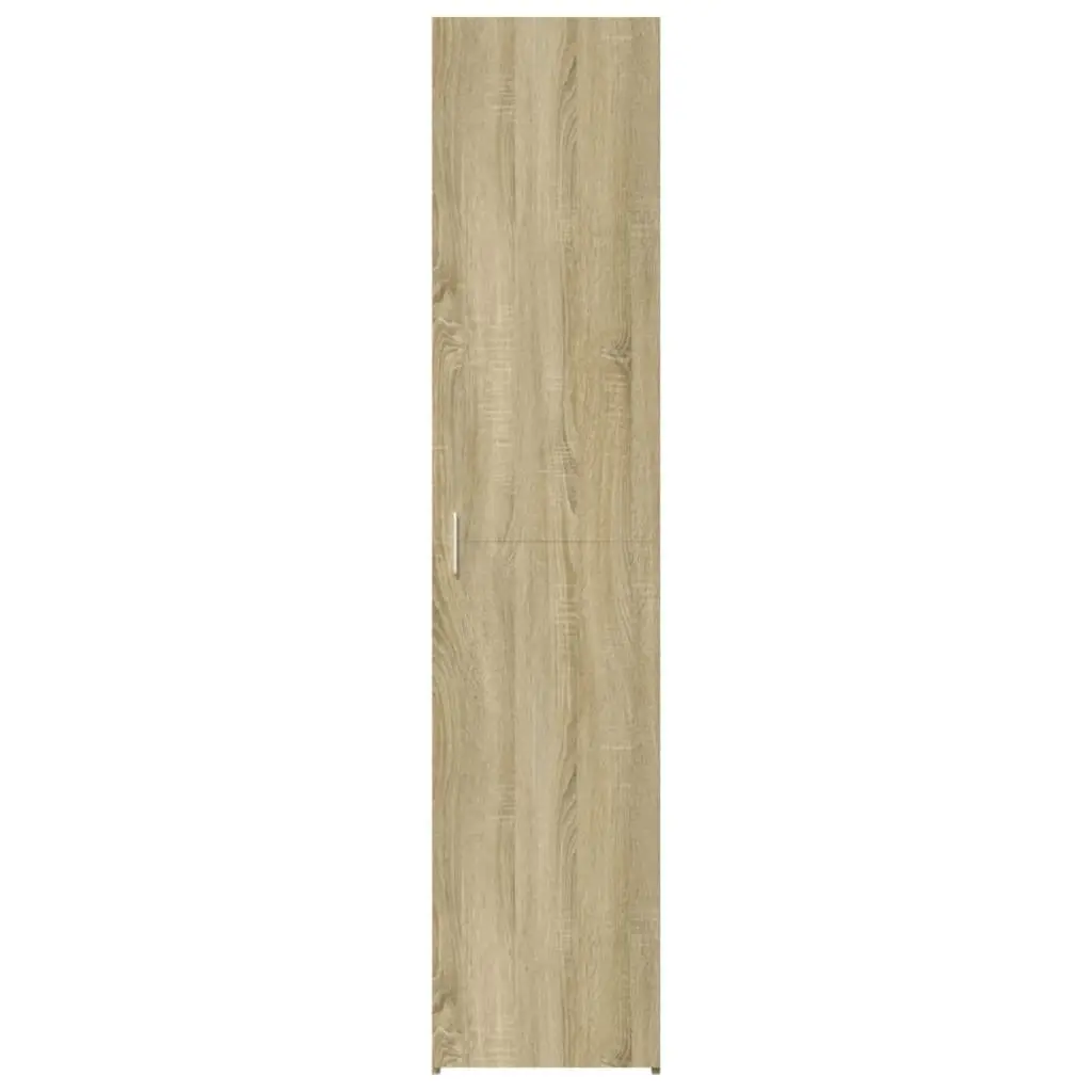 Highboard Storage Cabinet Brown Engineered Wood Sideboard Bedroom Living Room
