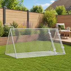 Specifications of Galvanised Steel Rabbit Hutch 200x105x91cm