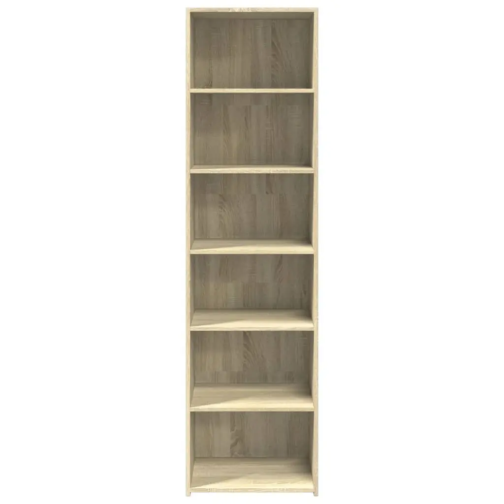 Highboard Storage Cabinet for Home 50x41x185 cm Brown Engineered Wood