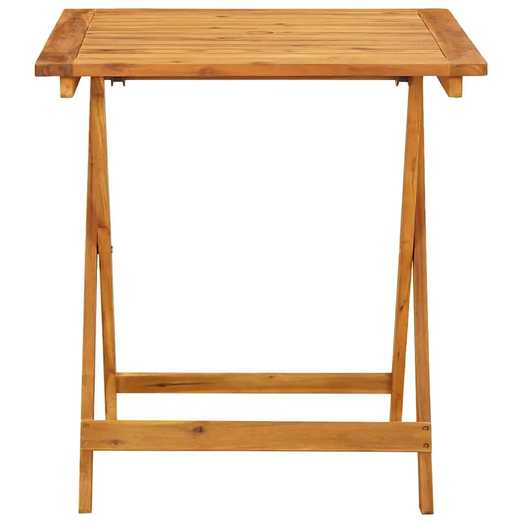 3 Piece Bistro Set Beige Outdoor Garden Patio Dining Table Chairs