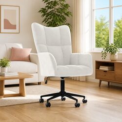 Specifications of Cream Velvet Swivel Armchair with Height Adjustment