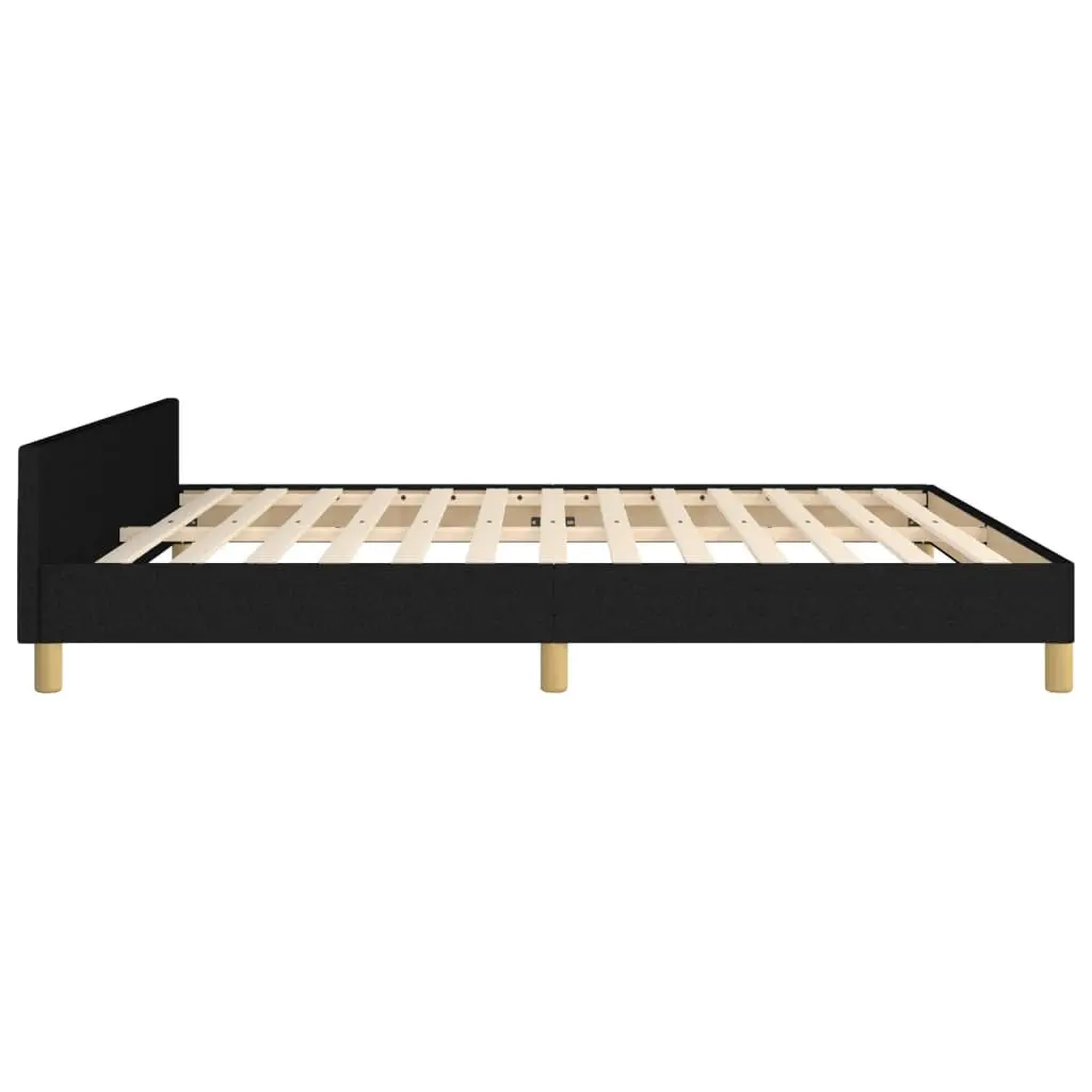 Queen Size Bed Frame 152x203 cm with Plywood Slats