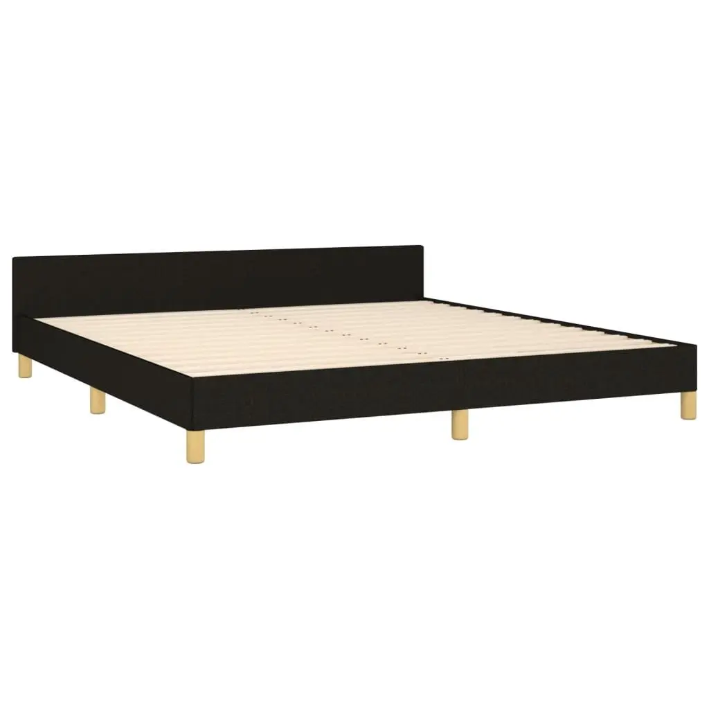 Queen Bed Frame 152x203 cm in Black