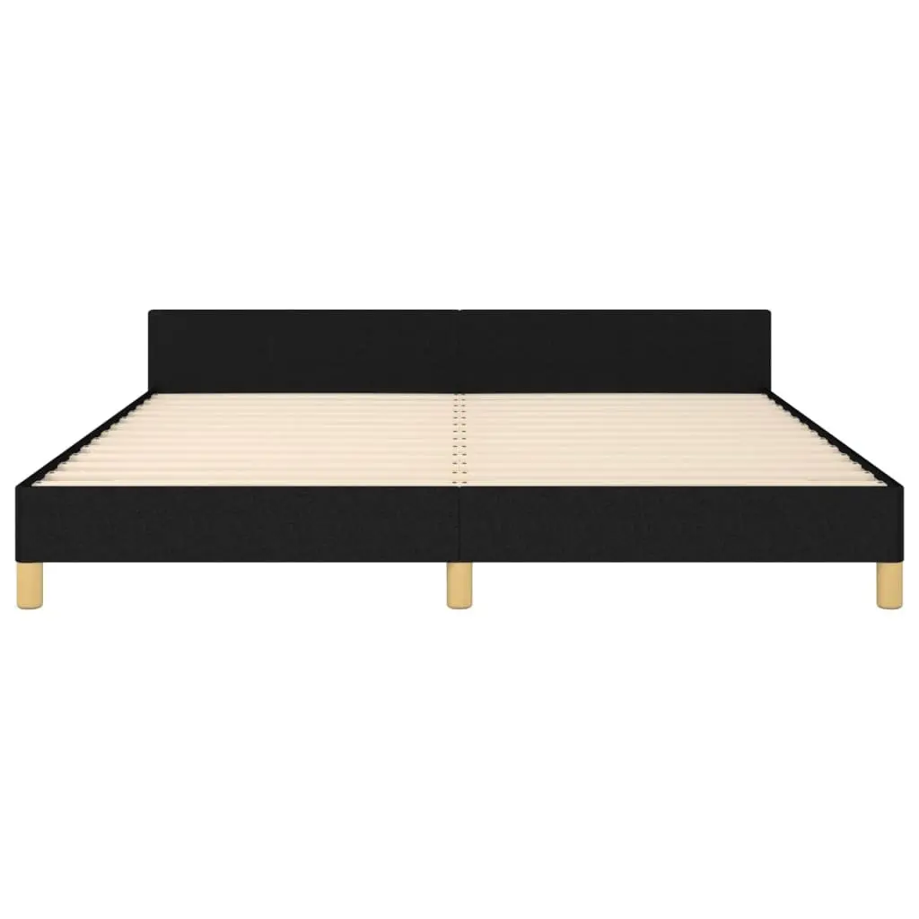 Queen Bed Frame 152x203 cm in Black