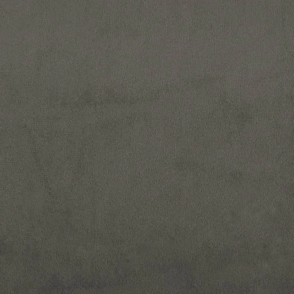 Box Spring Bed Queen Size 153x203cm for Bedroom with Pocket Spring Mattress Grey Velvet