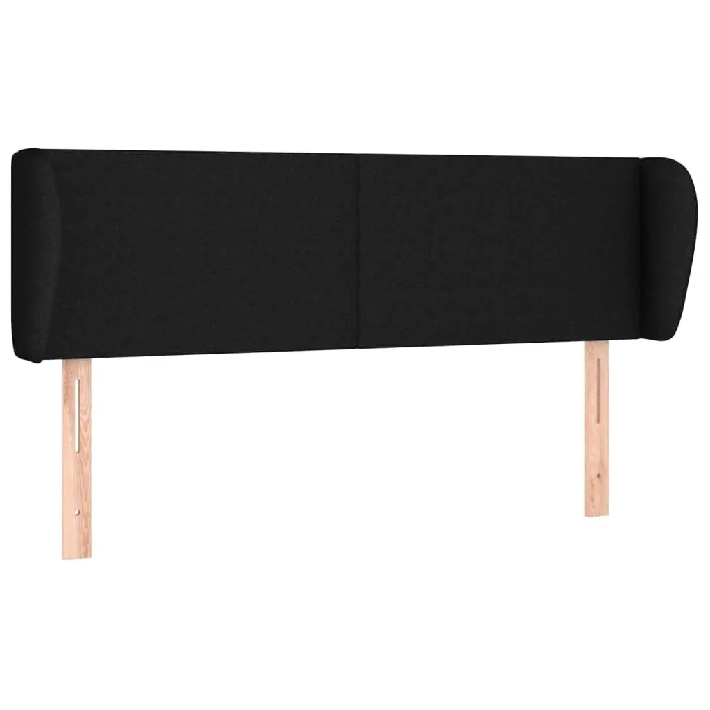 Queen Size Box Spring Bed with Pocket Spring Mattress Adjustable Headboard Black