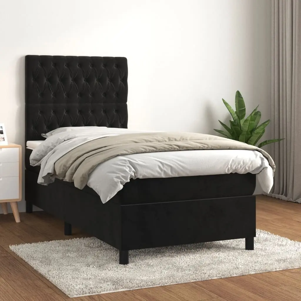 King Single Box Spring Bed & Mattress Set