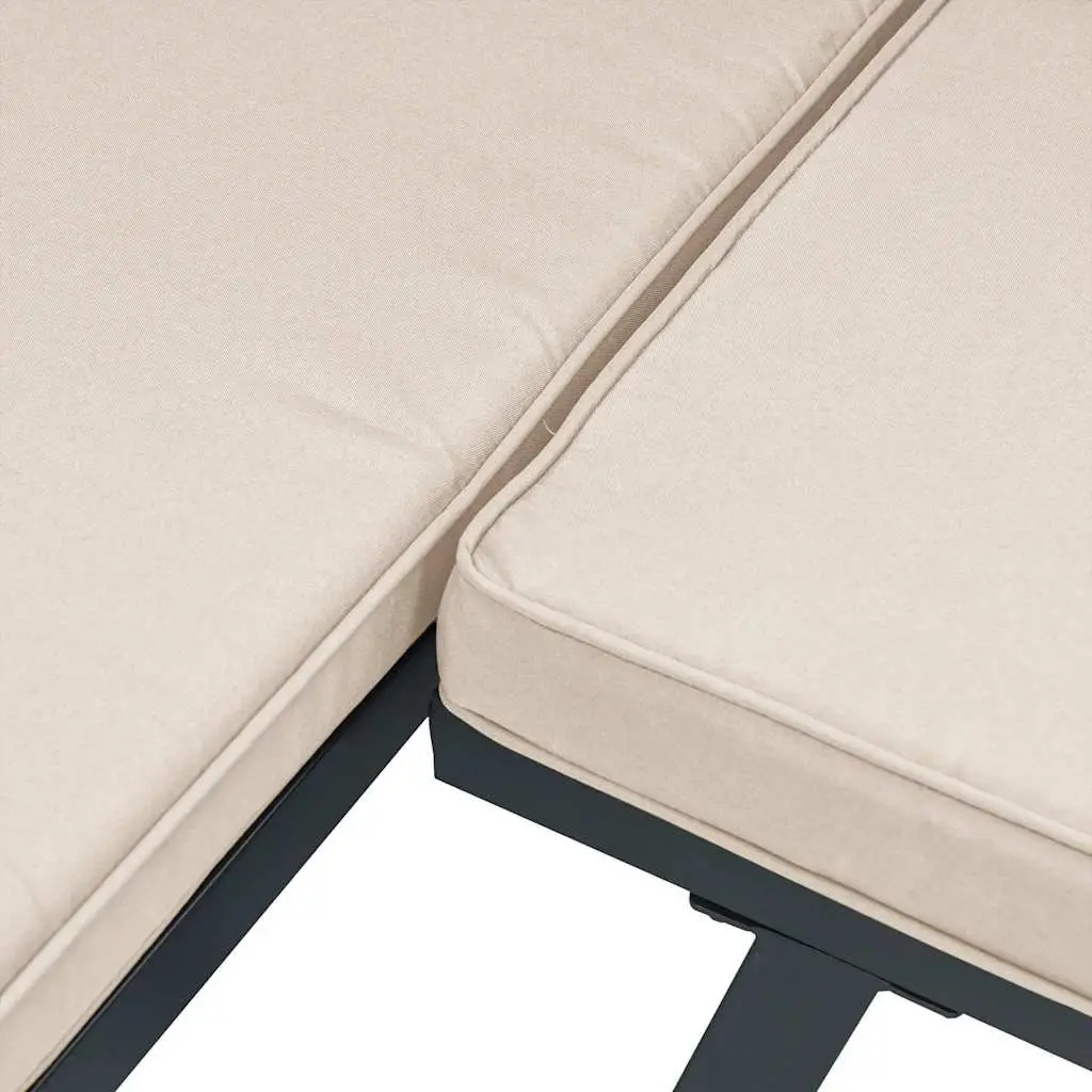 3-Piece Garden Bench Set