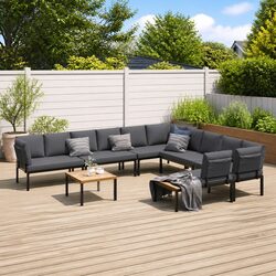 Specifications of the 7 Piece Aluminium Outdoor Sofa Set