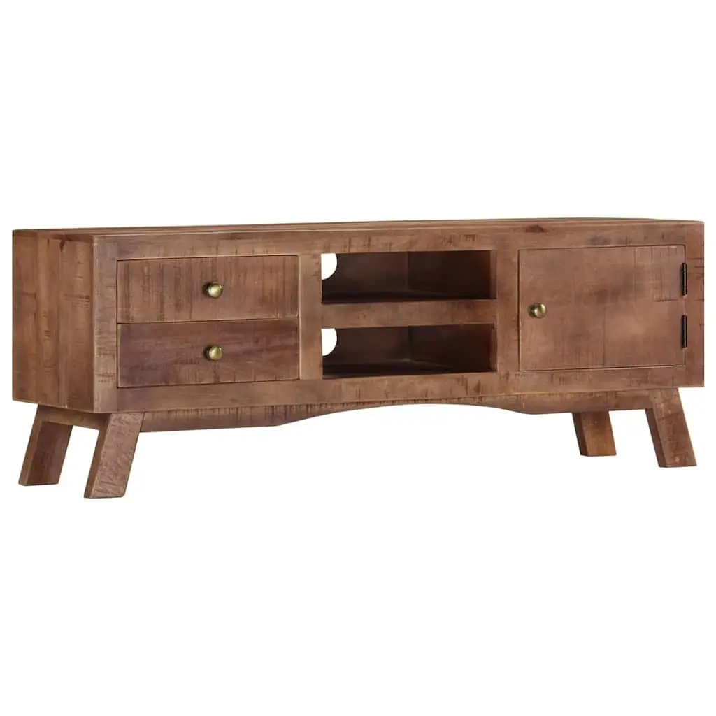 TV Cabinet Living Room 110x30x40 cm with Drawers and Shelves Storage Unit