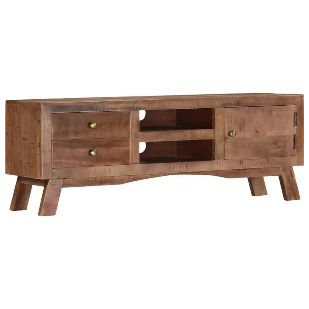 TV Cabinet Living Room 110x30x40 cm with Drawers and Shelves Storage Unit