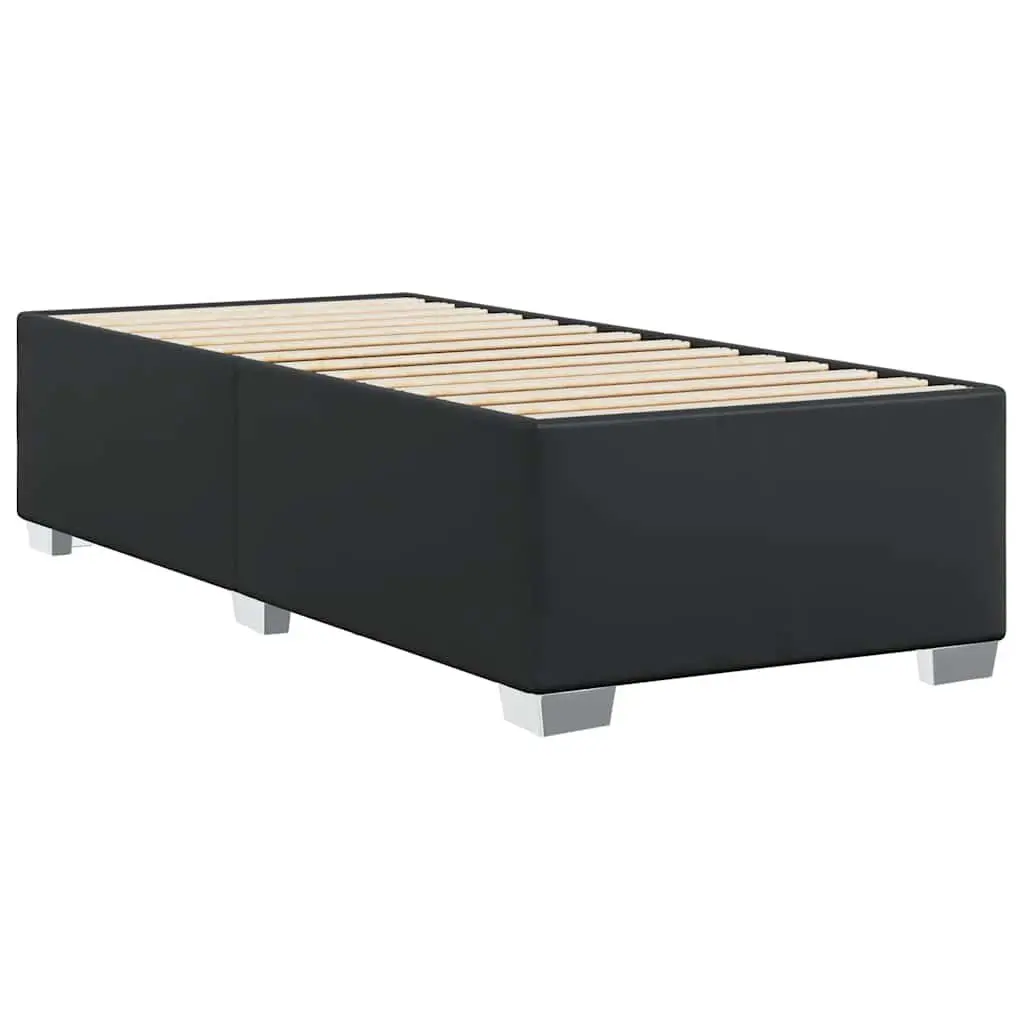 Bed Frame Bedroom 90x190 cm Faux Leather Upholstered