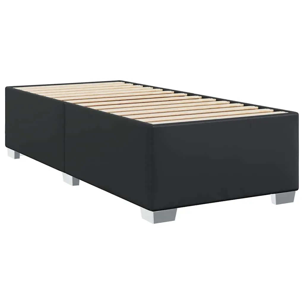 Bed Frame Bedroom 90x190 cm Faux Leather Upholstered