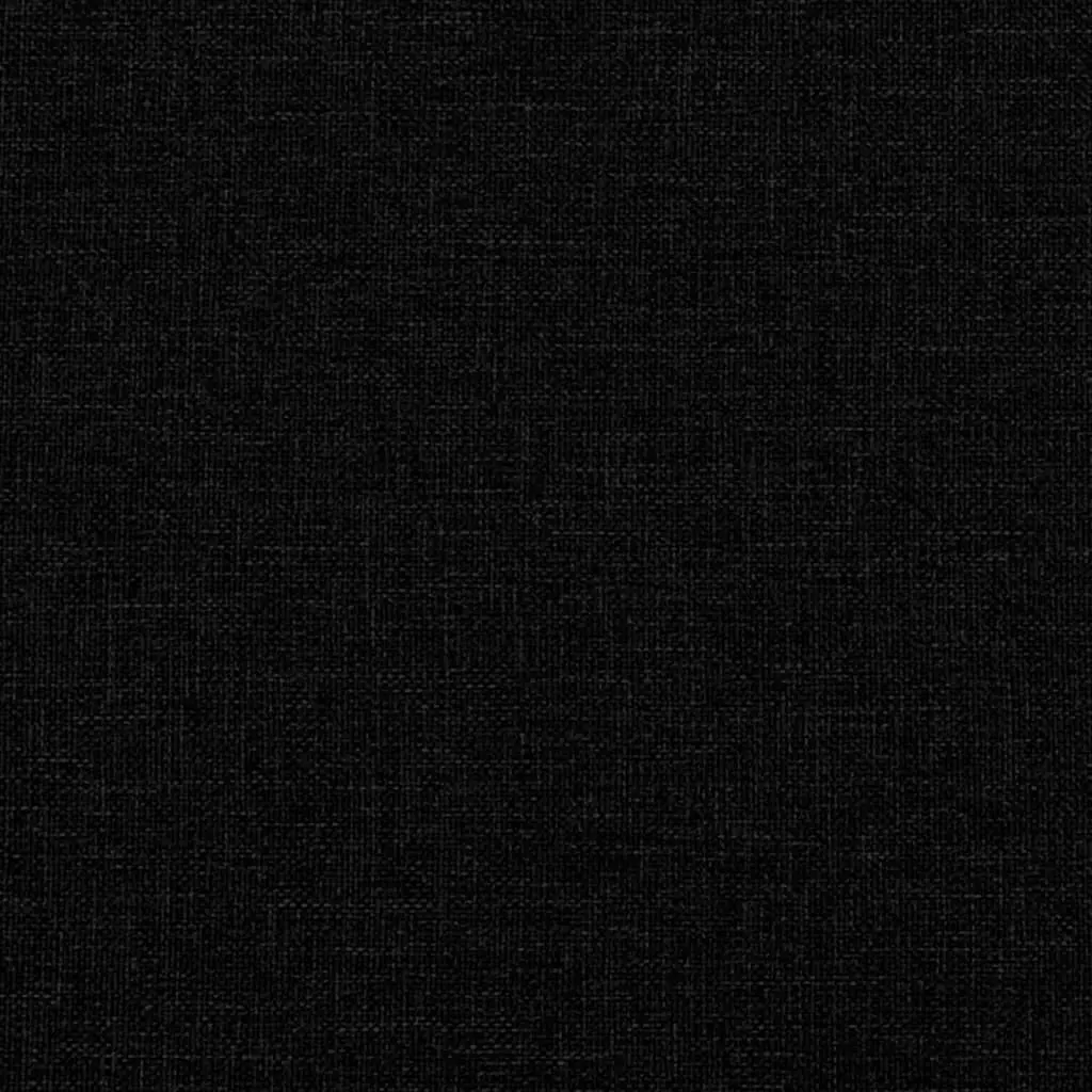 Black Fabric Bed Frame 90x190 cm
