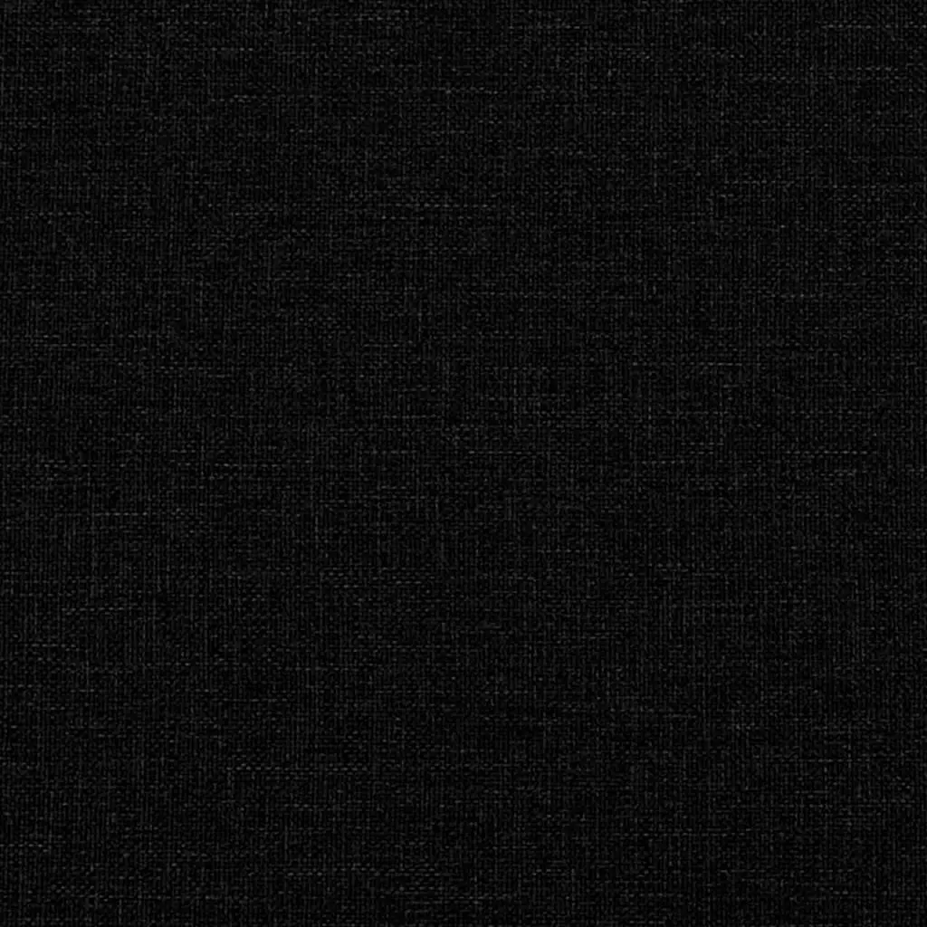 King Single Black Upholstered Bed Frame