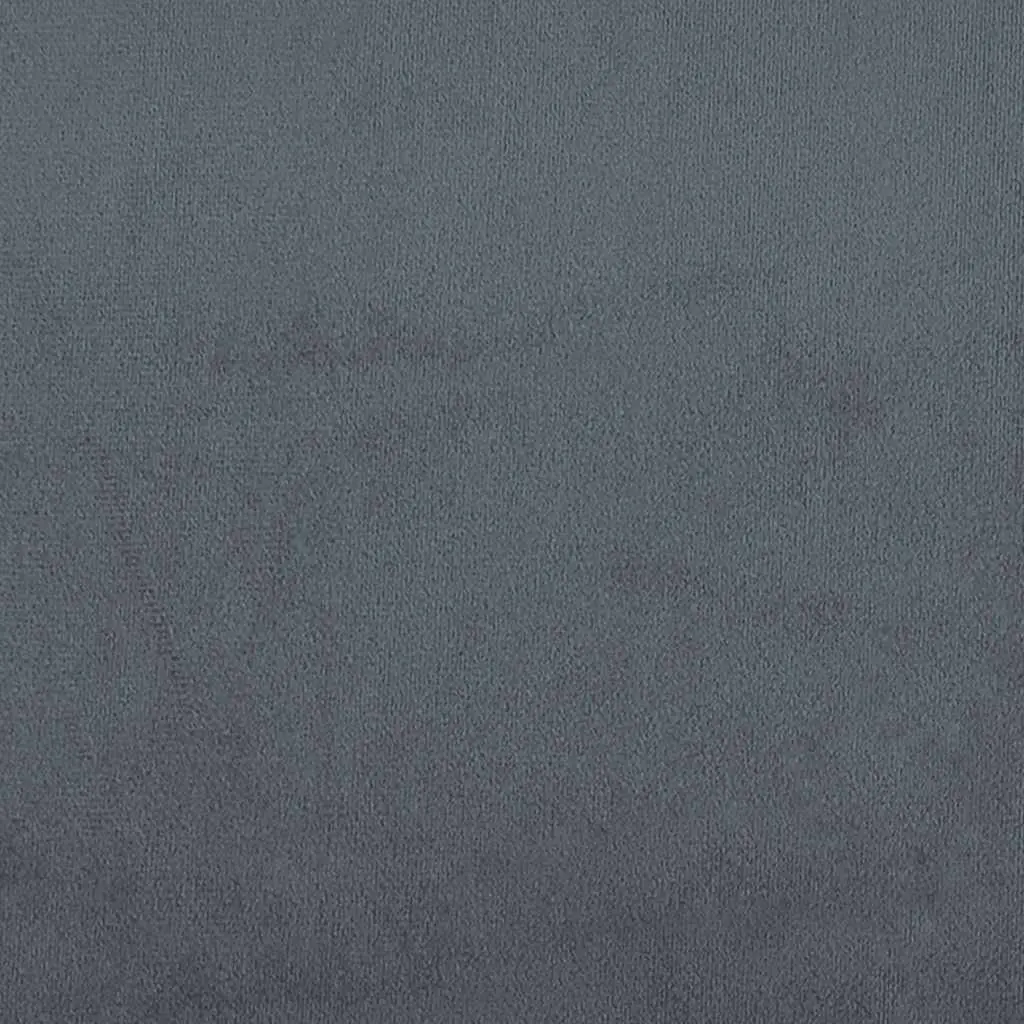 Bed Frame Bedroom 90x190 cm Grey Velvet Slatted Base
