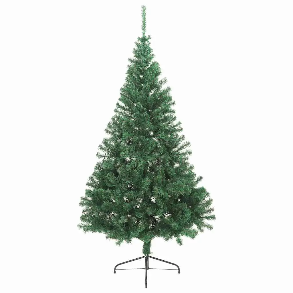 240cm Green Wall-Mount Artificial Christmas Tree