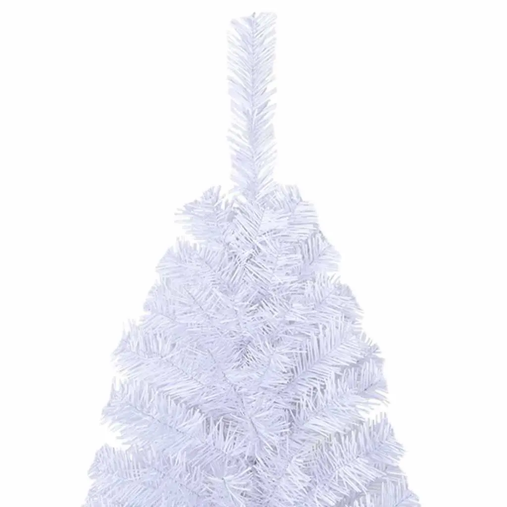 Artificial Christmas Tree Indoor Outdoor 120cm White PVC Thick Branches
