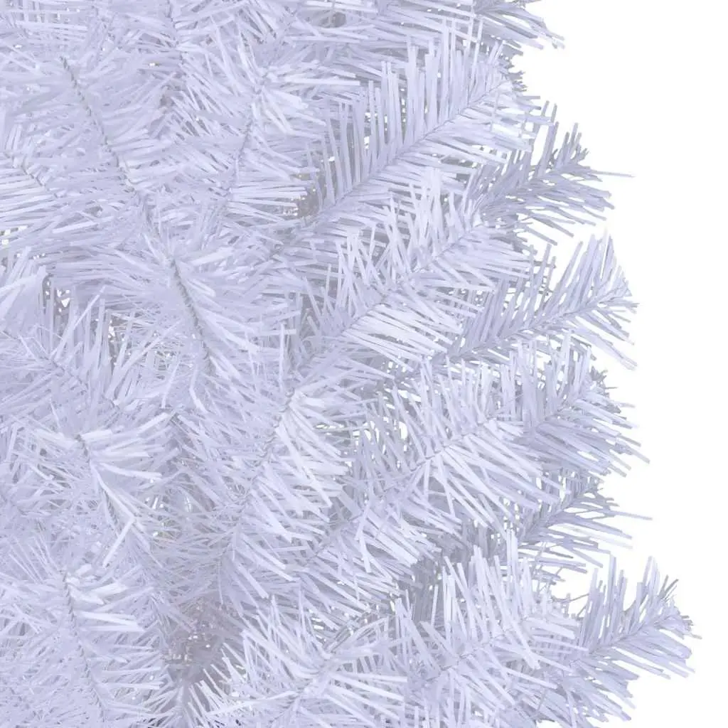 Artificial Christmas Tree Indoor Outdoor 120cm White PVC Thick Branches