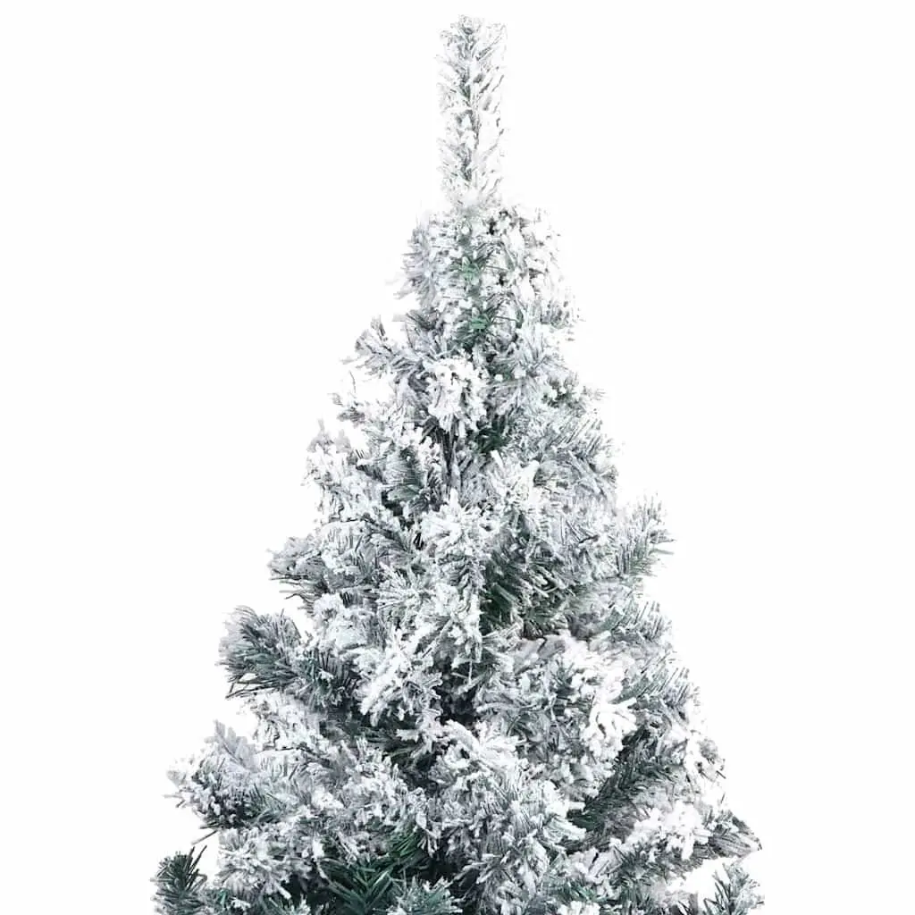 Artificial Christmas Tree Seasonal Decoration 300cm Flocked Snow Green PVC Branches