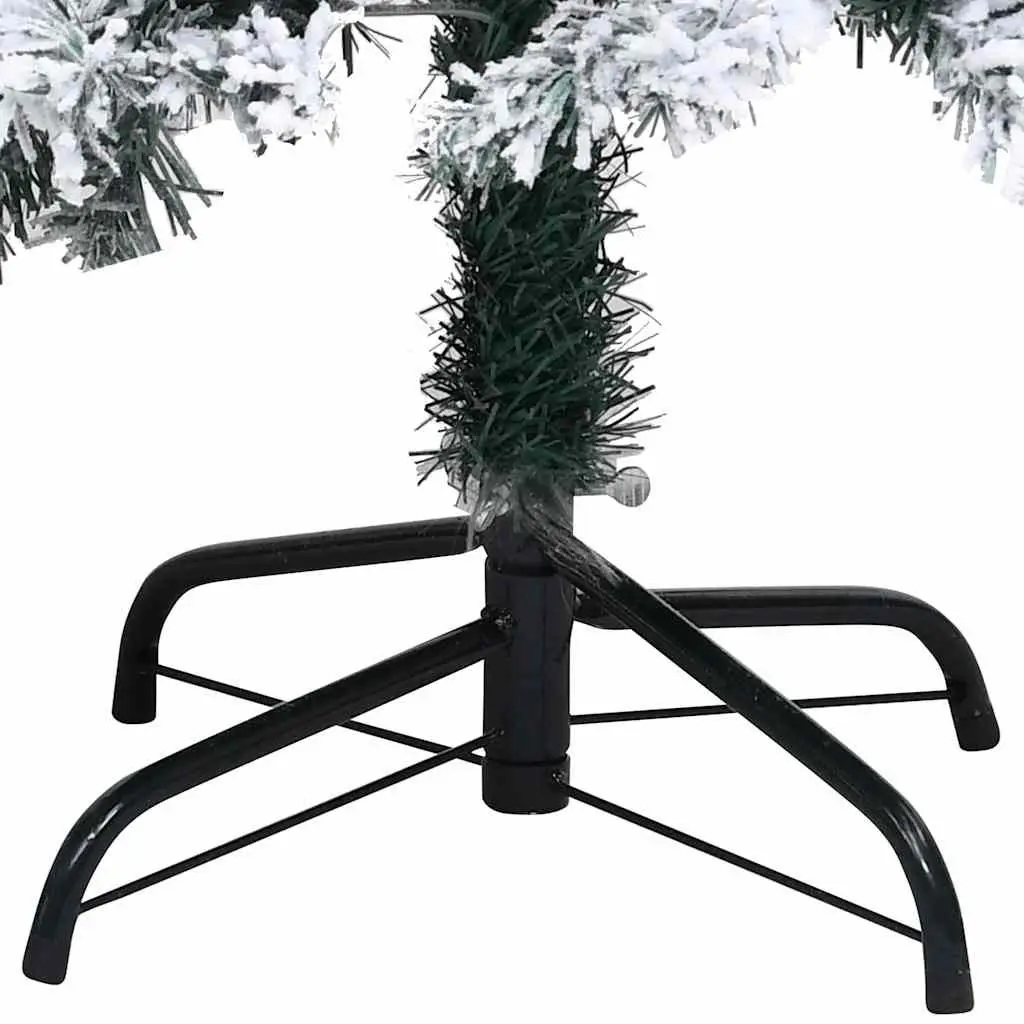 Artificial Christmas Tree Seasonal Decoration 300cm Flocked Snow Green PVC Branches