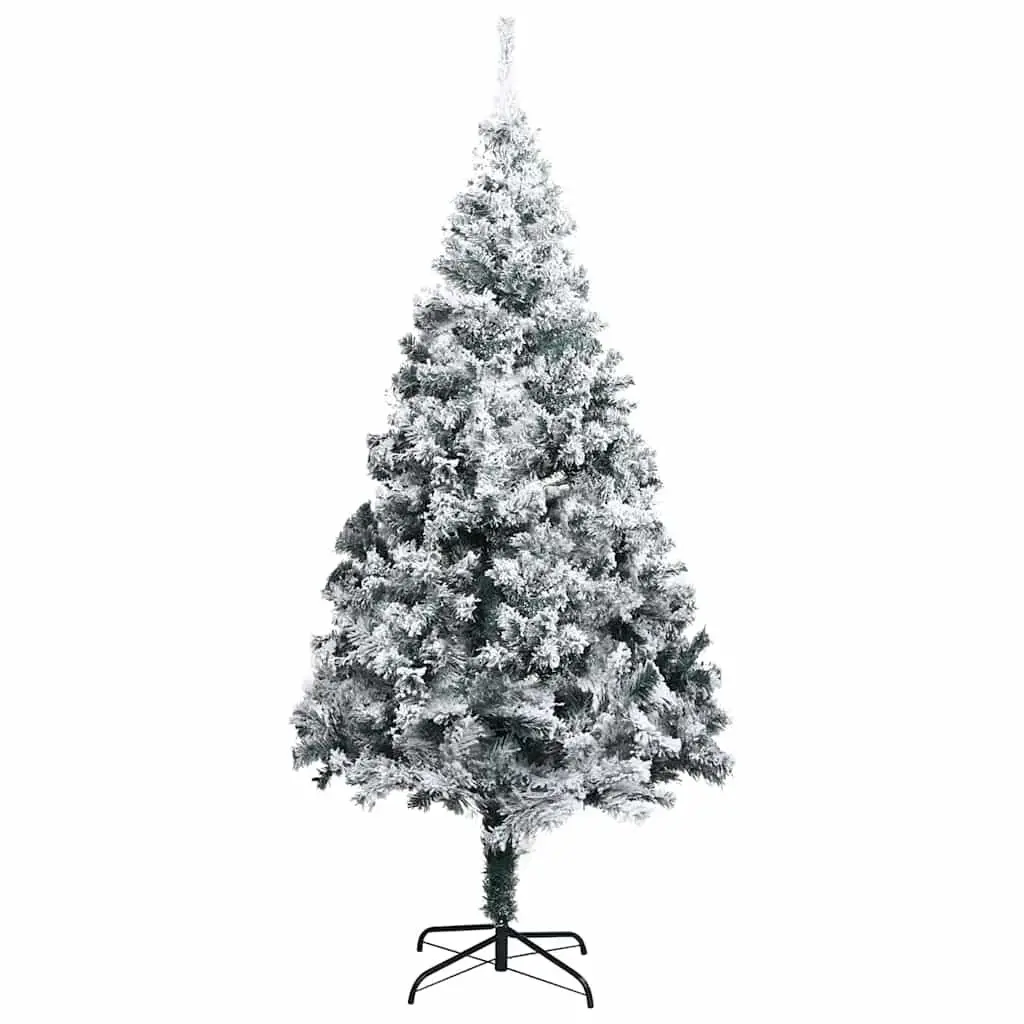 Artificial Christmas Tree 400cm Green Flocked Snow for Holiday Decoration