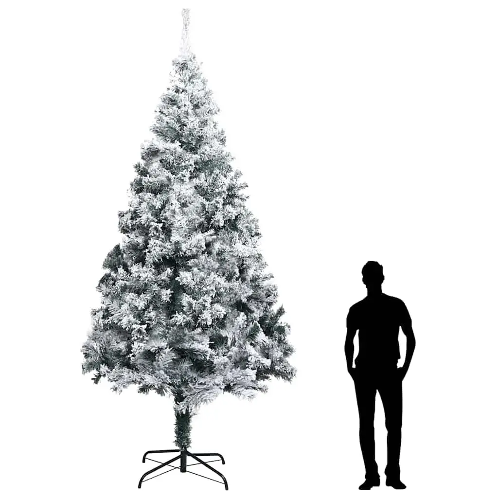 Artificial Christmas Tree 400cm Green Flocked Snow for Holiday Decoration