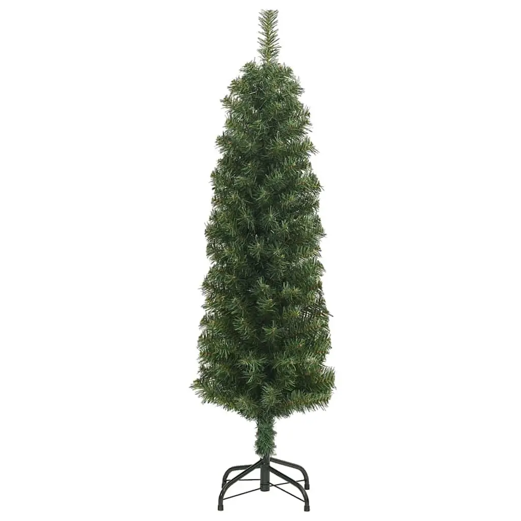 120cm Green PVC Slim Christmas Tree with Stand