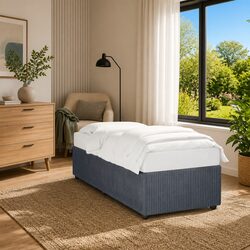 Specifications of Grey Velvet Bed Frame 90x190 cm