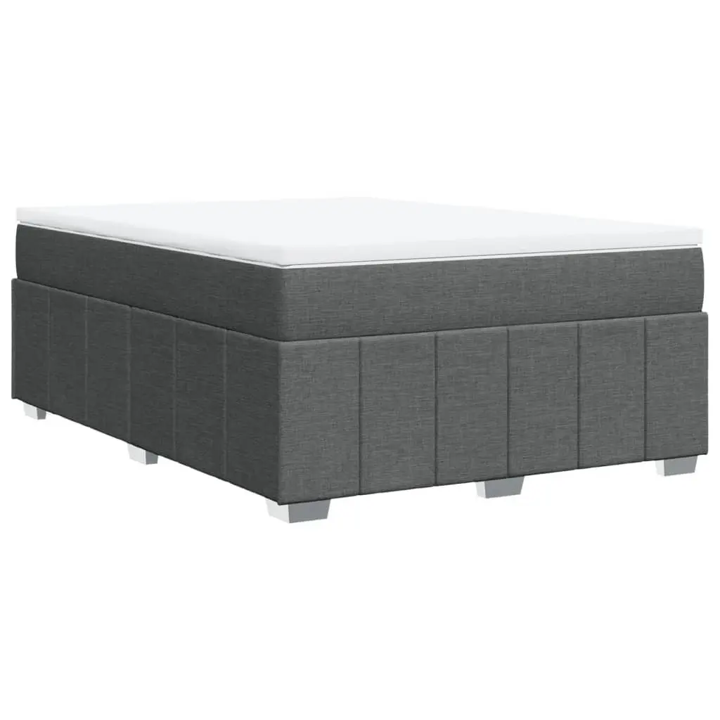 Queen Box Spring Bed with Pocket Spring Mattress