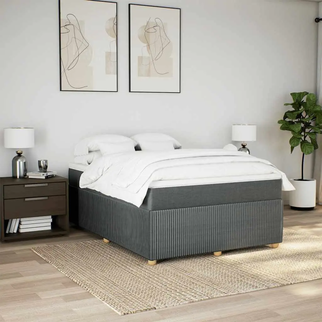 Queen Box Spring Bed and Mattress