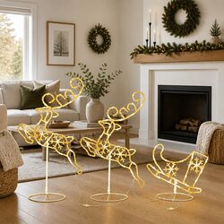 Technical Specifications of Flying Reindeer Sleigh Lights