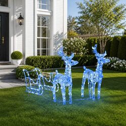 Christmas Reindeer Sleigh Decoration Specifications
